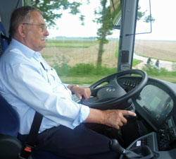 Busfahrer Otto Huber