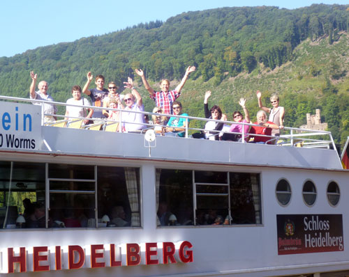 Schifffahrt nach Heidelberg